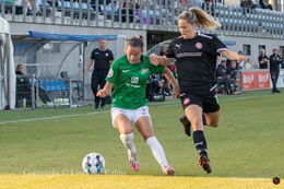 "Kvindeliga" match Fortuna Hjorring vs. Aab at "Bredbaand Nord Arena" in Hjorring, Denmark