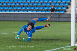 "Kvindeliga" match Fortuna Hjorring vs. Aab at "Bredbaand Nord Arena" in Hjorring, Denmark