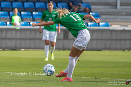 "Kvindeliga" match Fortuna Hjorring vs. KoldingQ at "Bredbaand Nord Arena" in Hjorring, Denmark