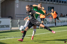 "Kvindeliga" match Fortuna Hjorring vs. KoldingQ at "Bredbaand Nord Arena" in Hjorring, Denmark