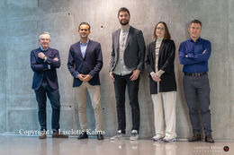 Photo shoot of the Aarhus team of Falcon Invest