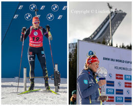 Women's sprint race at the BMW IBU biathlon World Cup Finals 2023 in Holmenkollen