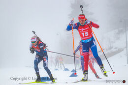 Women's mass start race at the BMW IBU biathlon World Cup Finals 2023 in Holmenkollen
