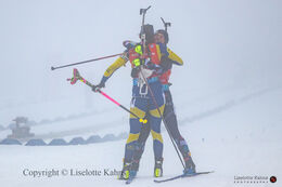 Women's mass start race at the BMW IBU biathlon World Cup Finals 2023 in Holmenkollen