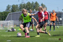 Football, "Kvindelandsholdet" training session 2020