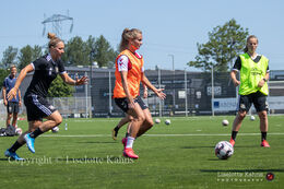 Football, "Kvindelandsholdet" training session 2020