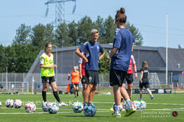 Football, "Kvindelandsholdet" training session 2020