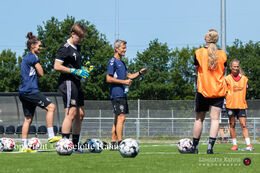 Football, "Kvindelandsholdet" training session 2020