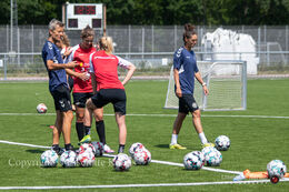 Football, "Kvindelandsholdet" training session 2020