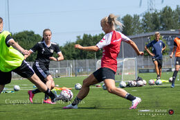Football, "Kvindelandsholdet" training session 2020