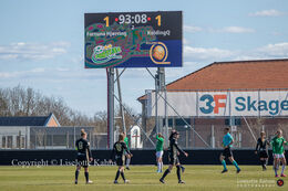 End result in the "Gjensidige Kvindeliga" match between Fortuna Hjorring and KoldingQEnd result in the "Gjensidige Kvindeliga" match between Fortuna Hjorring and KoldingQ