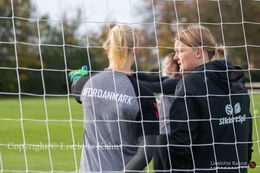 WEURO2022 training session in Viborg, October 2020. Goal keeper strategy discussed
