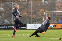 WEURO2022 training session in Viborg, October 2020. Stine Larsen and Lene Christensen in action