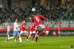 WMS NT, Denmark vs. Israel. Viborg 2020. Simone Boye in action