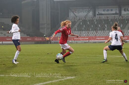 WMS NT, Denmark vs. Italy. Viborg 2020. Stine Ballisager in action