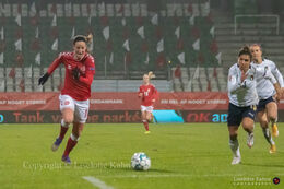 WMS NT, Denmark vs. Italy. Viborg 2020. Nicoline Sørensen in action
