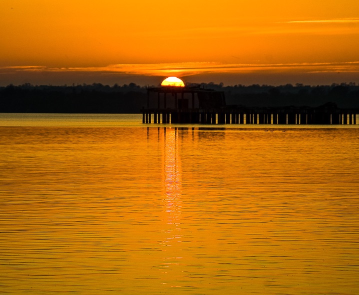 Sunset at Lough Neagh - 6857
