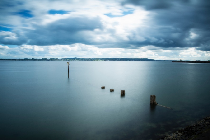 Sea defences, Carrickfergus - 3486