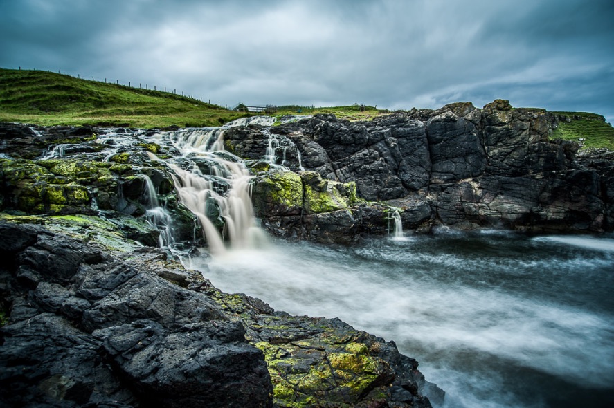 Dunserverick Waterfall - 8454