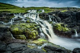 Dunserverick Waterfall - 8475
