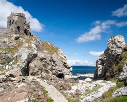 Kinbane Castle - 0041