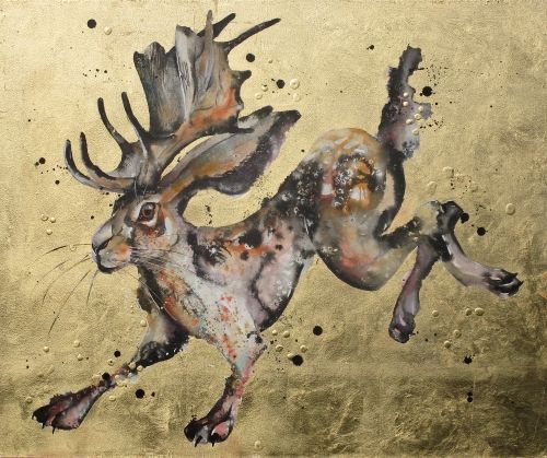 Horned hare