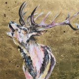 Roaring stag