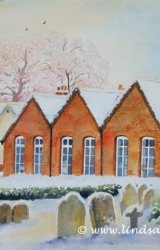 The School in Winter, SSJ SOLD