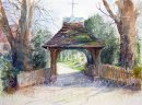 Lychgate At St Andrews Church, Sherborne St John