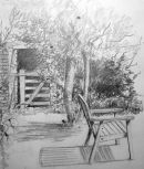 Approaching the Bench sketch