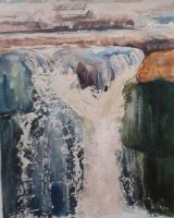 Waterfall in Green
