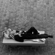 ille st louis, pAris (aluminium print)