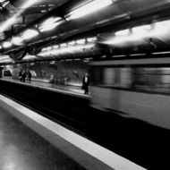 metro arts et metiers, pAris (aluminium print)