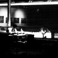 noir fiction RFH London (aluminium print)