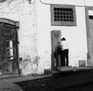 street scene, pinhao, portugal
