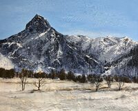 Dent D'Oche winter snow (sold)