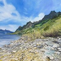 Dranse Rhone confluence