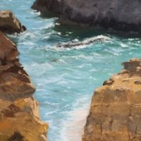 Pria do carvalho clifftop (private collection)