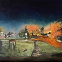 Nocturn - towards the Crooked Billet Newton Longville