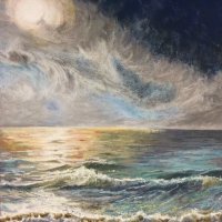 Sea sunset (SOLD)