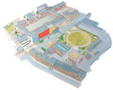 Dublin Castle ariel view