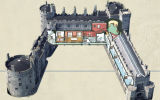 Kilkenny Castle cut-away