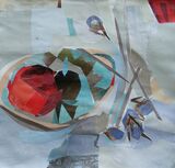 pomegranate and teasels