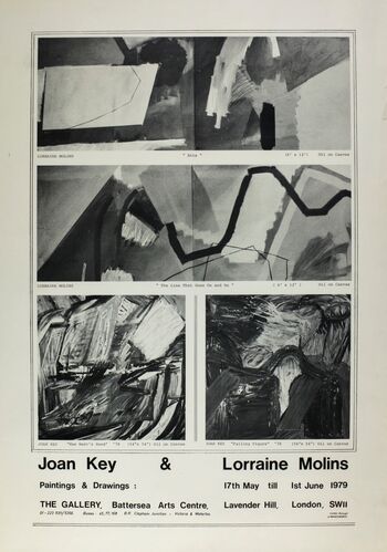 Battersea Art Centre show with Joan Key 1975