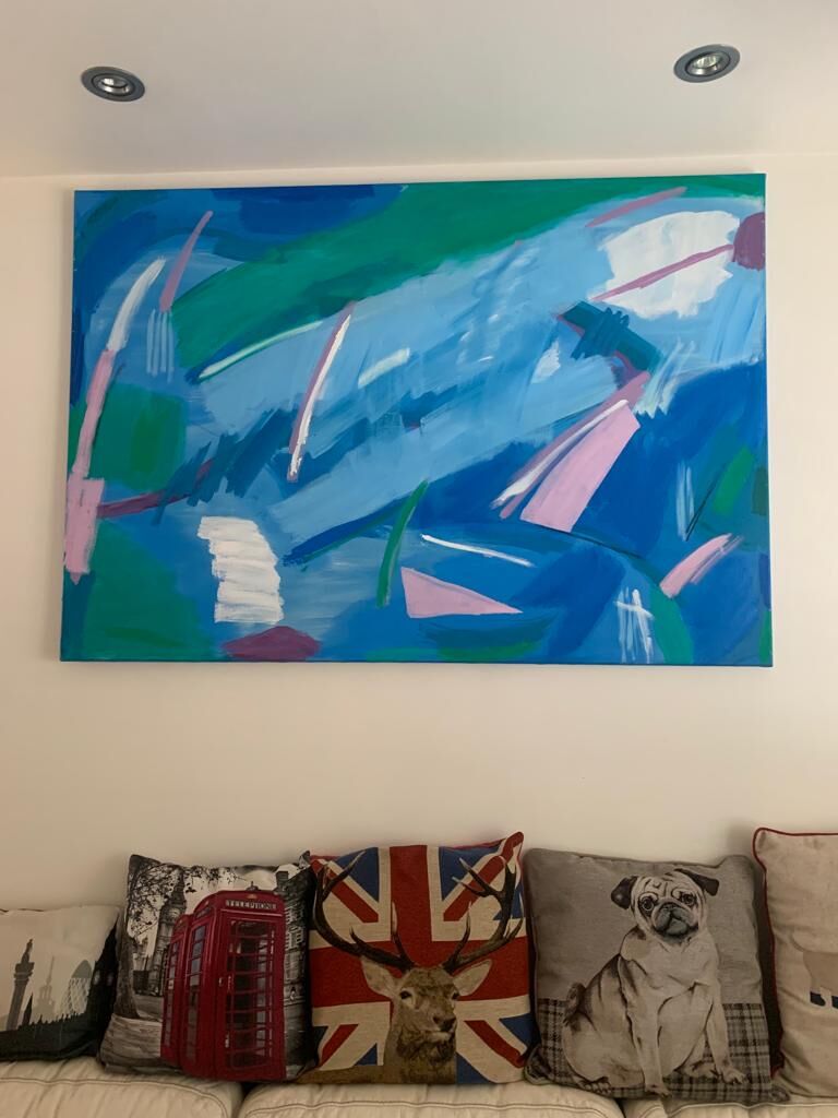 Alan's painting