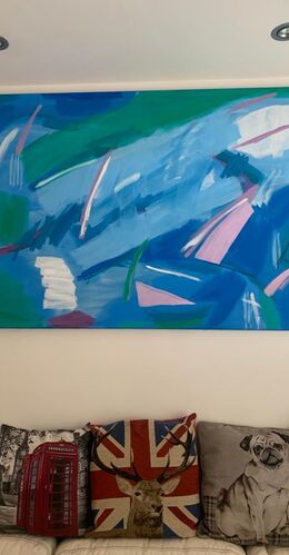 Alan's painting