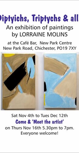 Lorraine Molins New Park poster exhibition