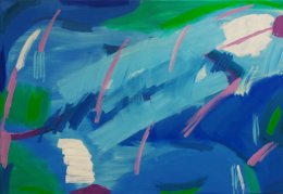 Rainy/Sea (3' x 4'4" / 91 x 132 cm)