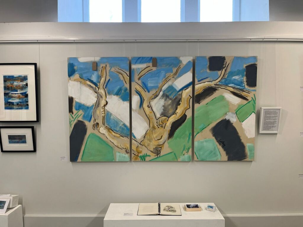 'Through The Tree triptych' in gallery