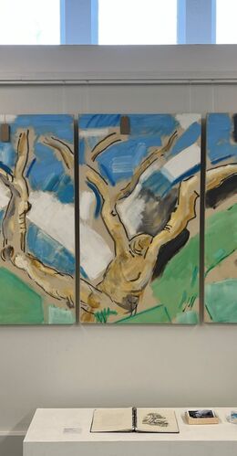 'Through The Tree triptych' in gallery